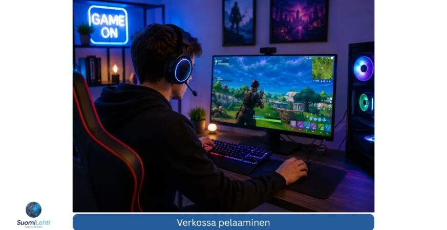 Verkossa pelaaminen